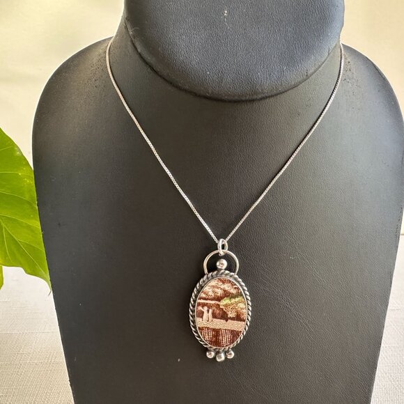 Jacqueline Smiley Sterling Pendant Necklace - Picture 11 of 14